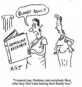 genealogy cartoon